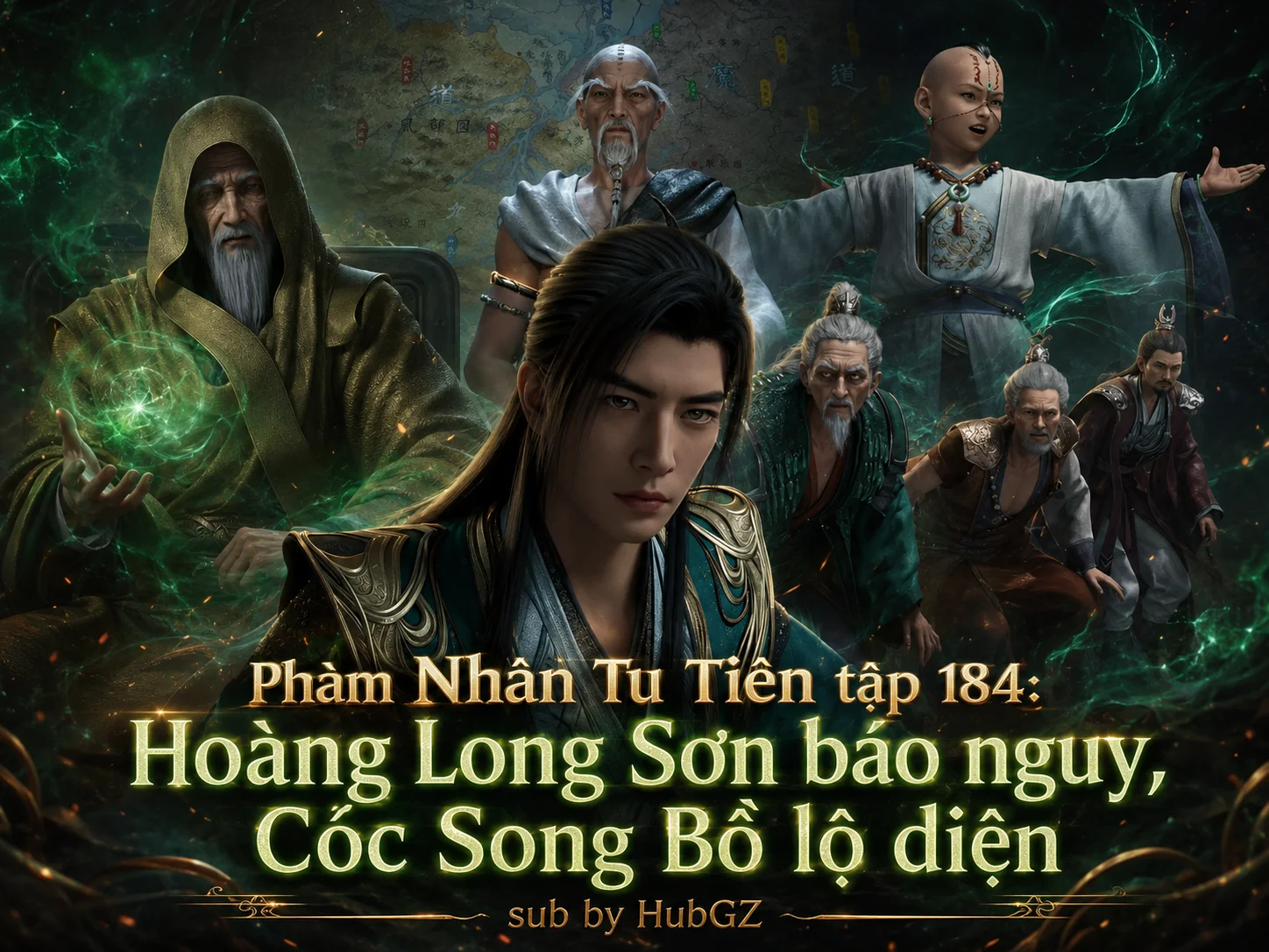 Phàm Nhân Tu Tiên tập 184: Hoàng Long Sơn báo nguy, Cốc Song Bồ lộ diện