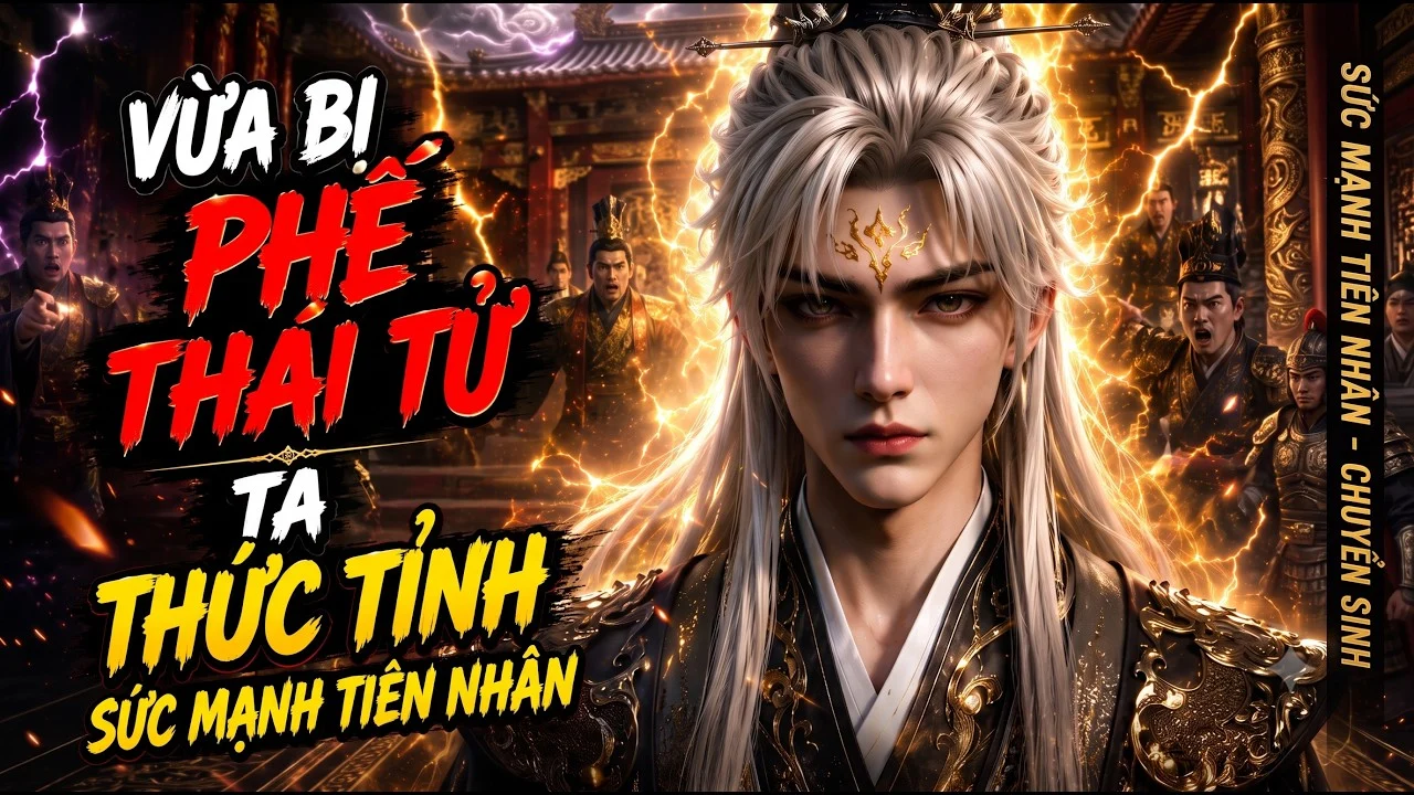 Vừa Xuyên Không Đã Bị Phế Thái Tử, Không Ngờ Thức Tỉnh Tiên Nhân Tối Cường Bá Thủ Cả Thiên Hạ