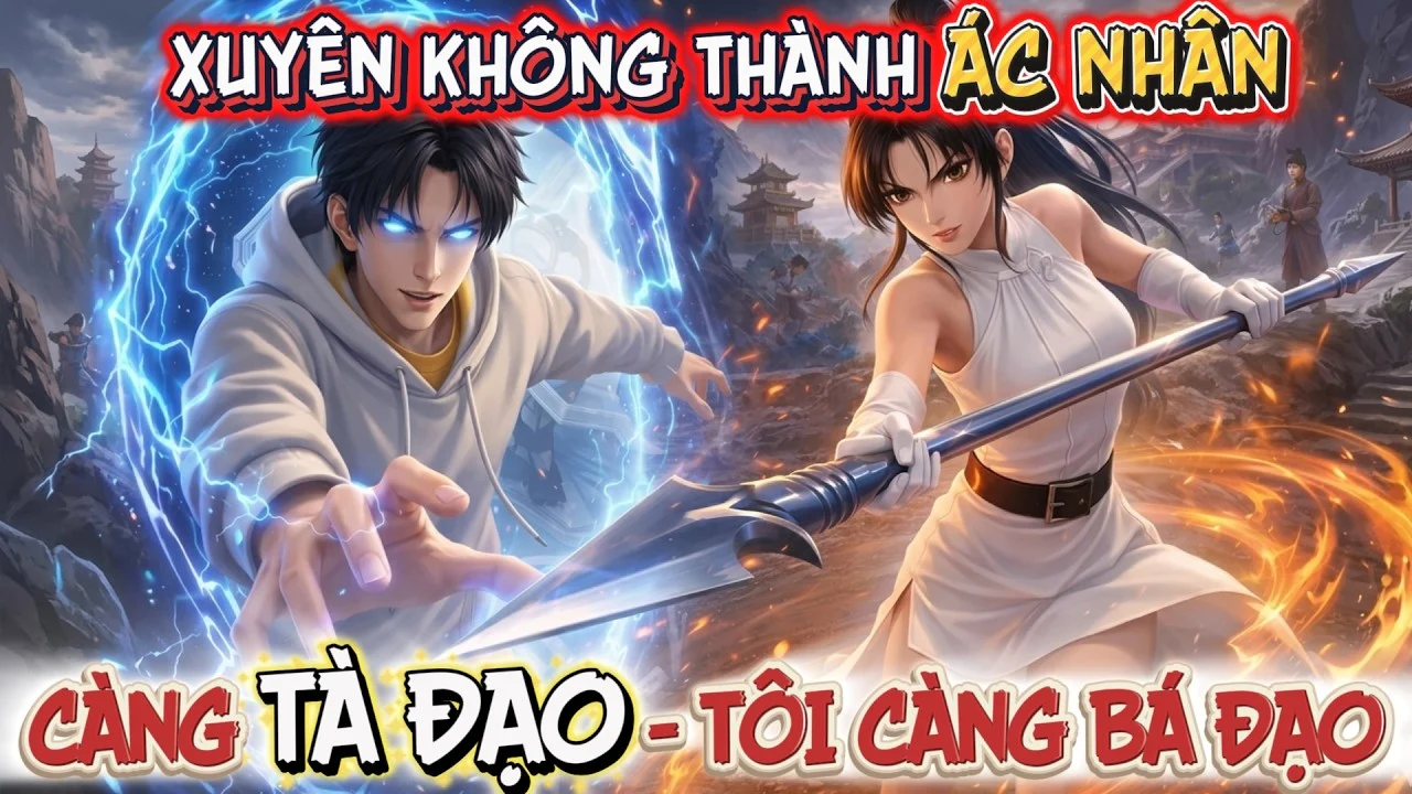 Xuyên Không Thành Ác Nhân, Càng Tà Đạo Tôi Càng Bá Đạo