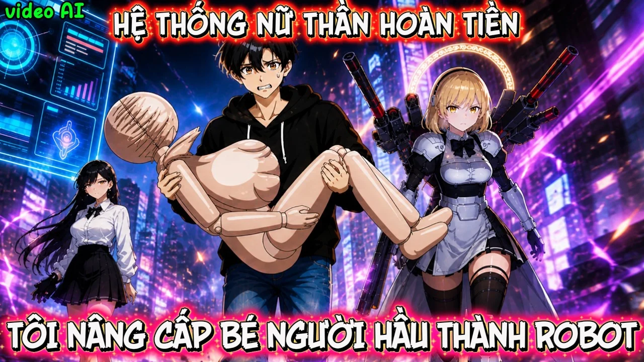 Hệ Thống Nữ Thần Hoàn Tiền Tôi Nâng Cấp Bé Người Hầu Thành Robot