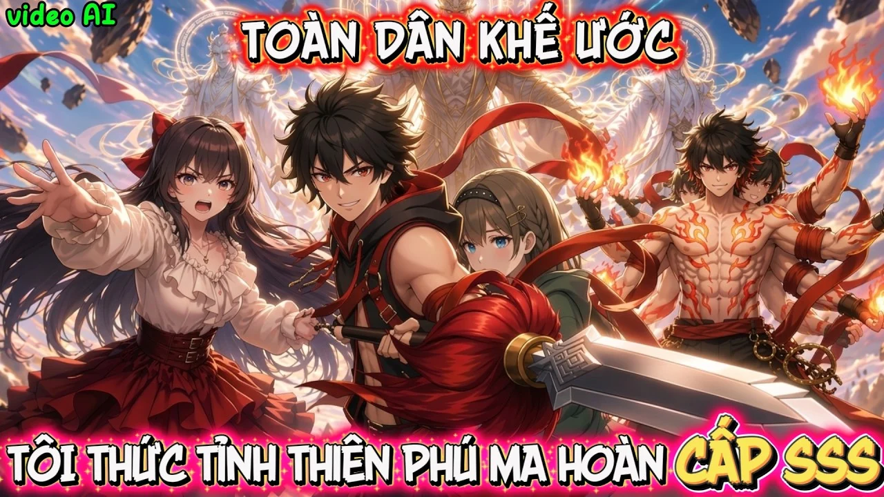 Toàn Dân Khế Ước Tôi Thức Tỉnh Thiên Phú Ma Hoàn Cấp SSS